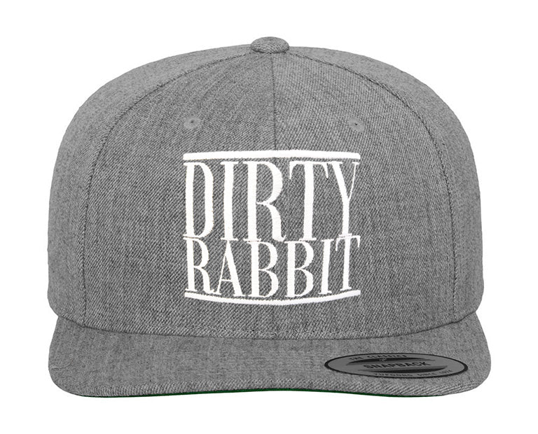 Dirty Rabbit Berlin Classic Snapback Cap Grey