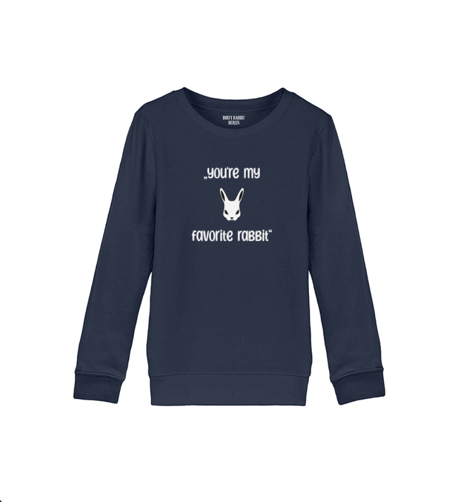 Dirty Rabbit Berlin Kinder Pullover Favorite Rabbit French Navy