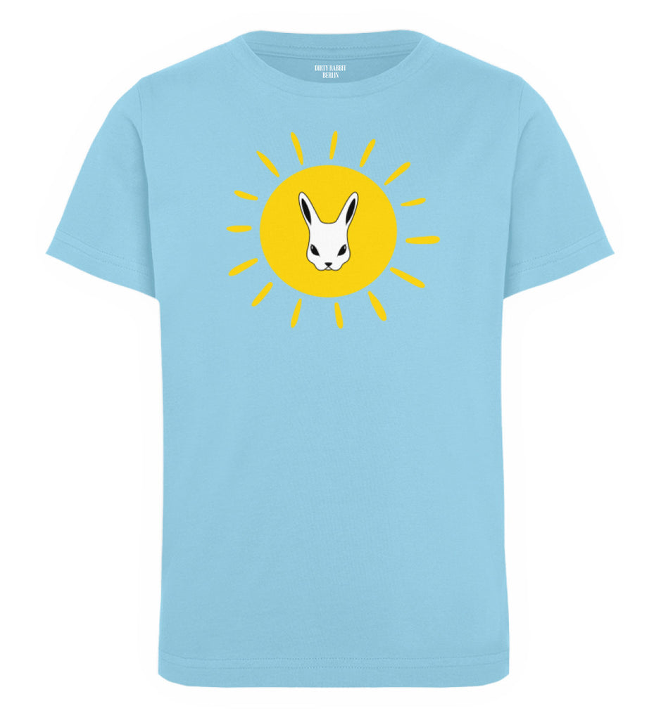 Dirty Rabbit Berlin Kinder Shirt Sonne Sky Blue