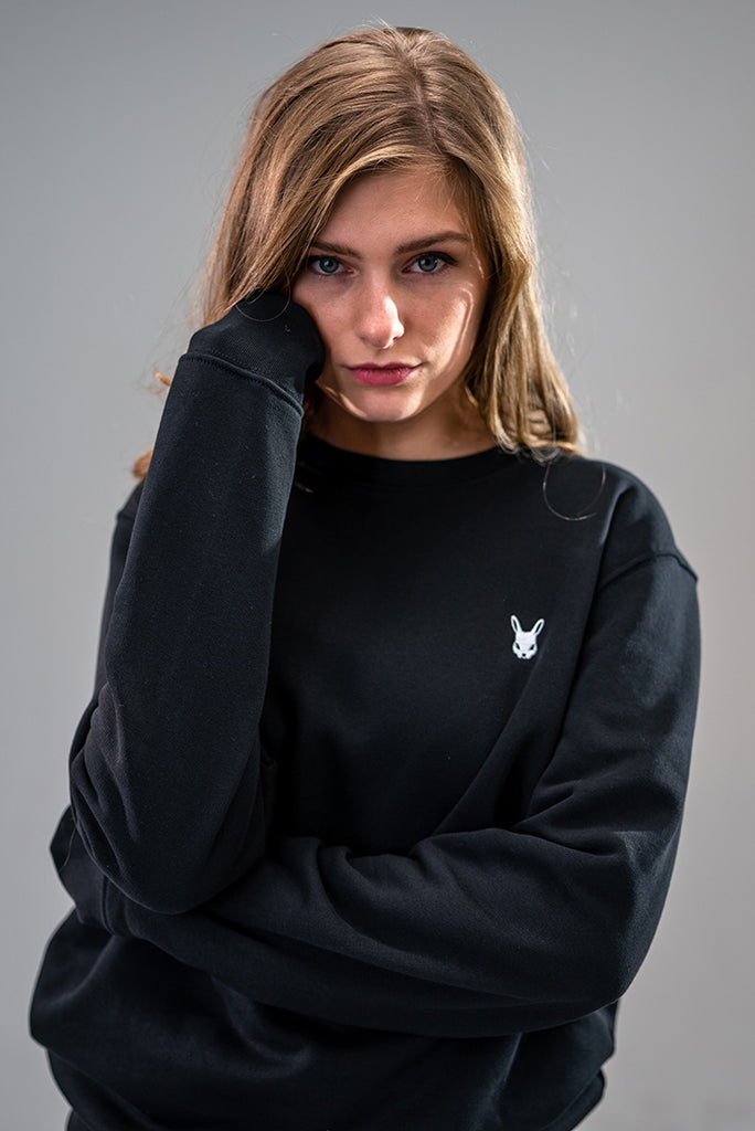 Dirty Rabbit Berlin Classic Ladies Sweatshirt Black