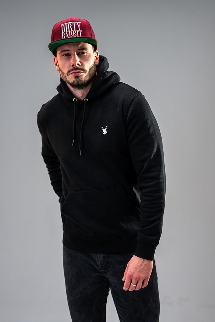 Dirty Rabbit Berlin Classic Men Hoodie Black