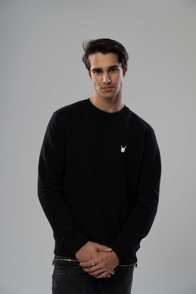 Dirty Rabbit Berlin Classic Men Sweatshirt Black