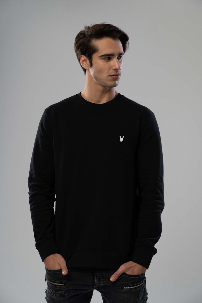 Dirty Rabbit Berlin Classic Men Sweatshirt Black