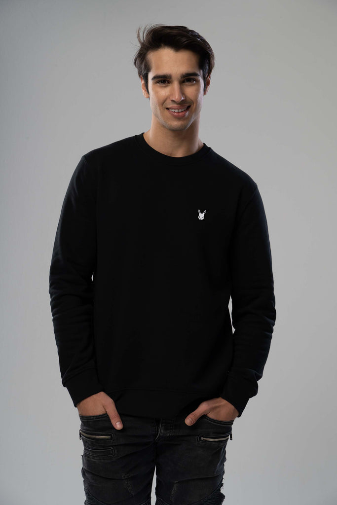 Dirty Rabbit Berlin Classic Men Sweatshirt Black