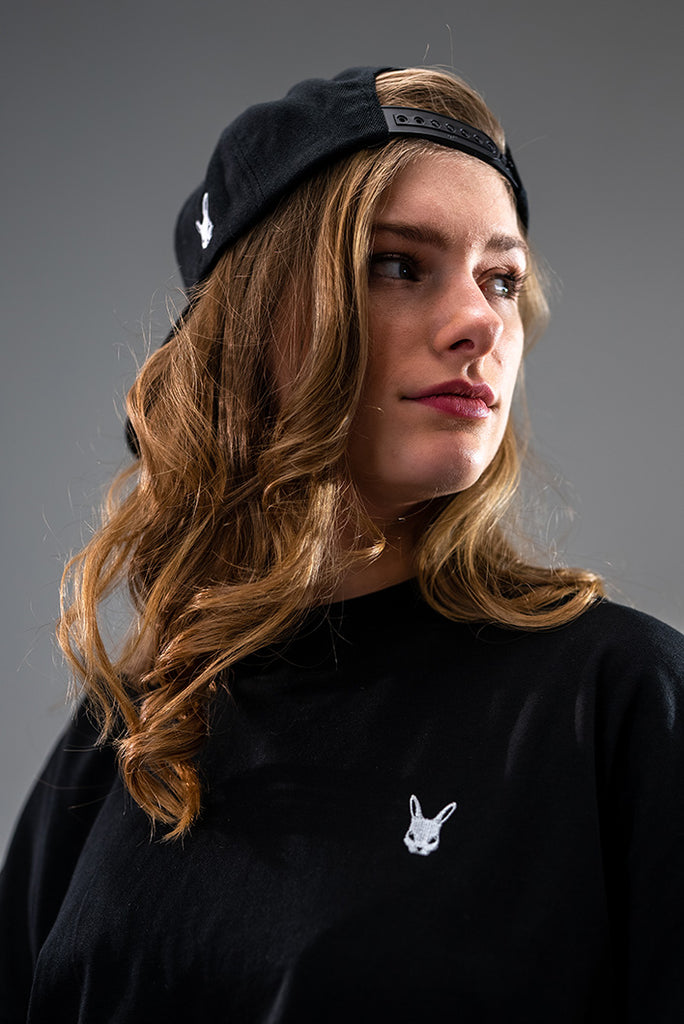 Dirty Rabbit Berlin Classic Snapback Cap Black