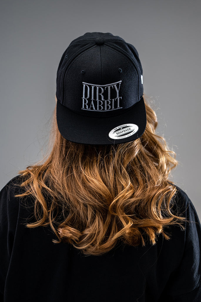 Dirty Rabbit Berlin Classic Snapback Cap Black