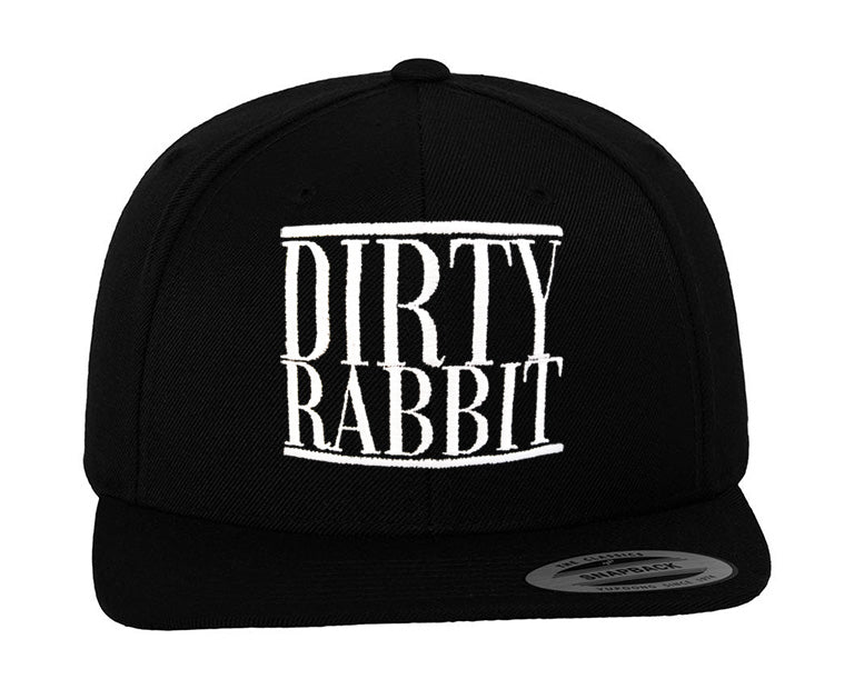 Dirty Rabbit Berlin Classic Snapback Cap Black