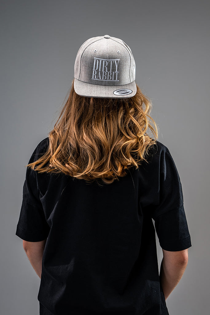Dirty Rabbit Berlin Classic Snapback Cap Grey