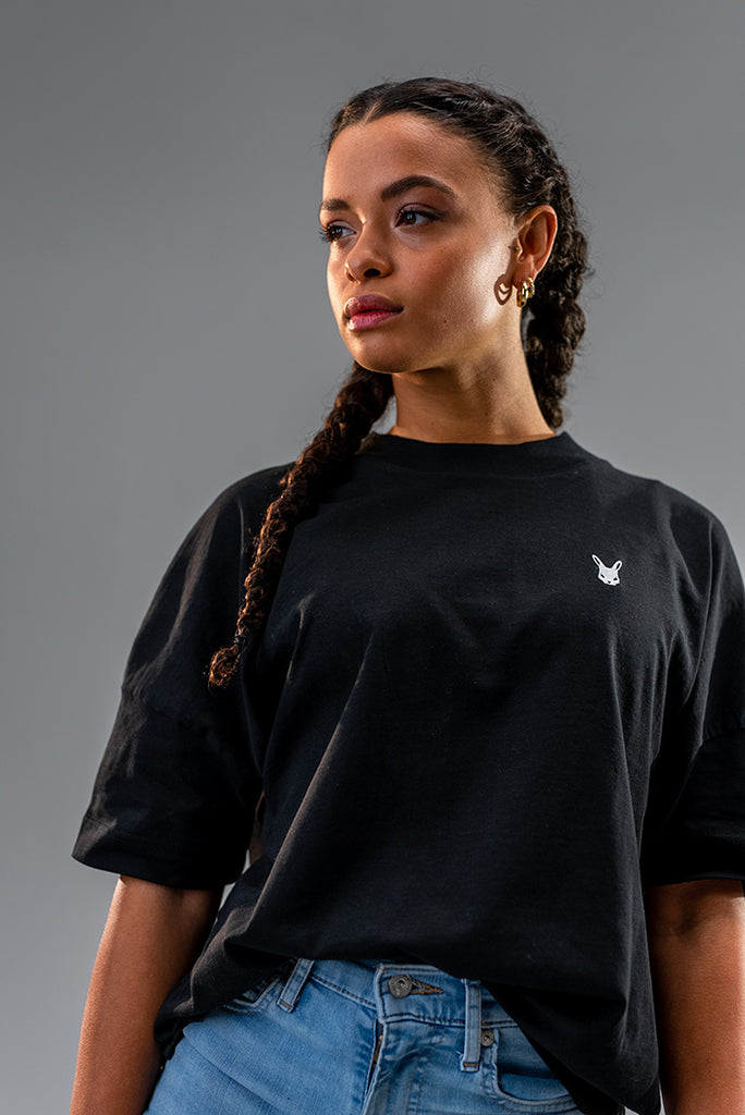 Dirty Rabbit Berlin Oversized Classic Ladies Shirt Black