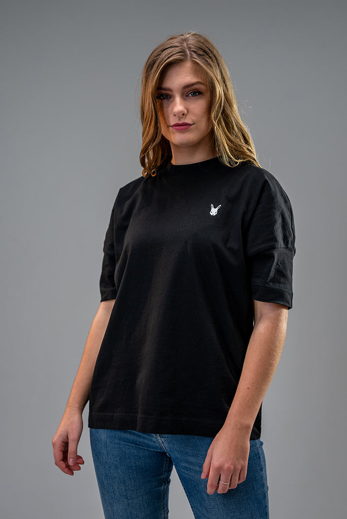 Dirty Rabbit Berlin Oversized Classic Ladies Shirt Black