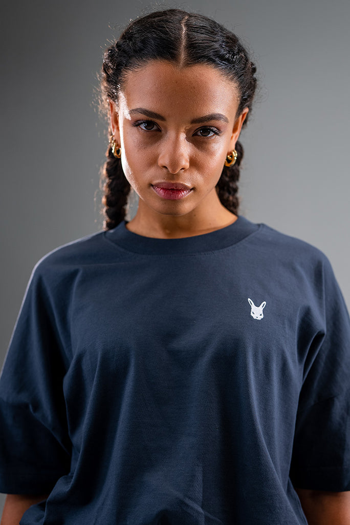 Dirty Rabbit Berlin Oversized Classic Ladies Shirt India Grey