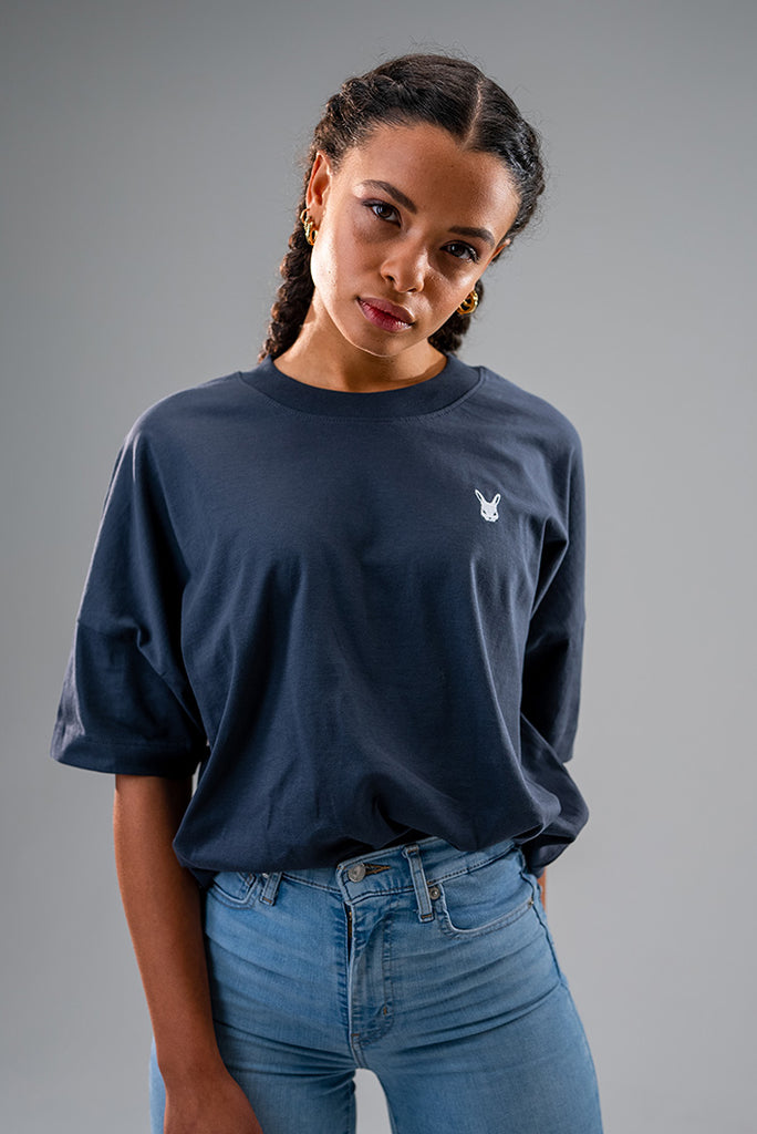 Dirty Rabbit Berlin Oversized Classic Ladies Shirt India Grey