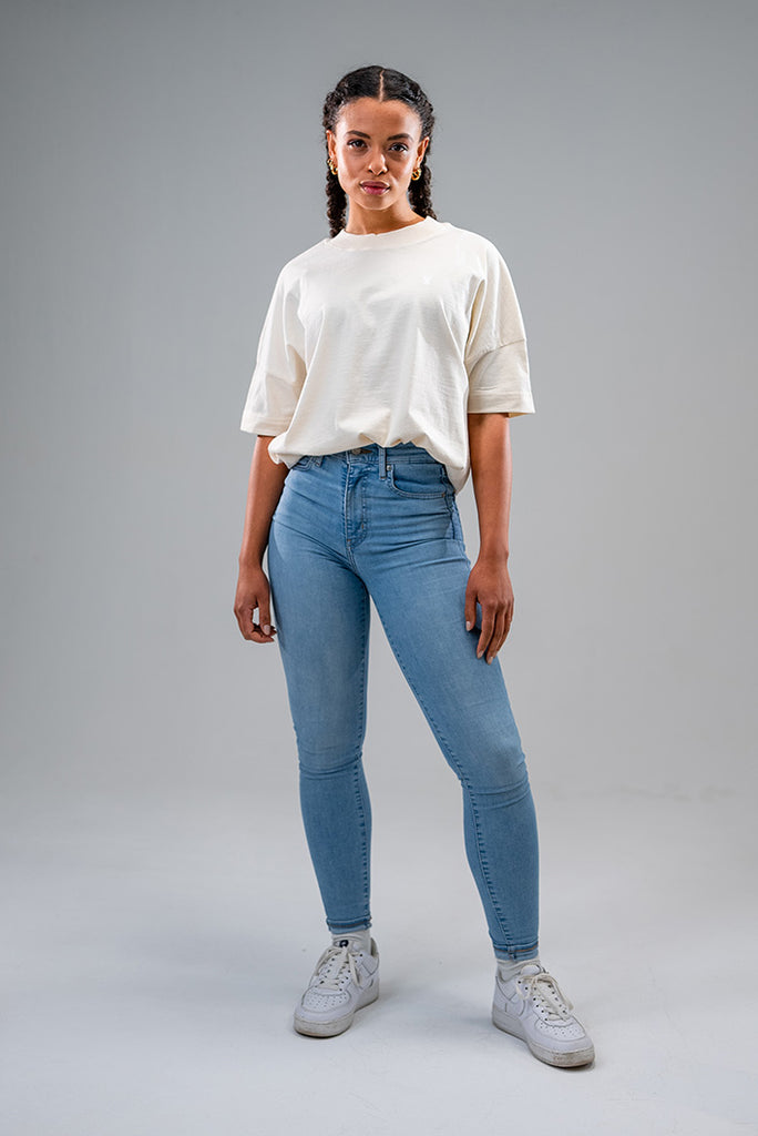 Dirty Rabbit Berlin Oversized Classic Ladies Shirt Natural Raw