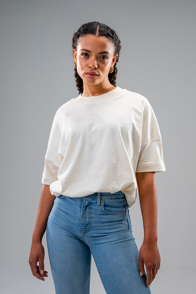 Dirty Rabbit Berlin Oversized Classic Ladies Shirt Natural Raw