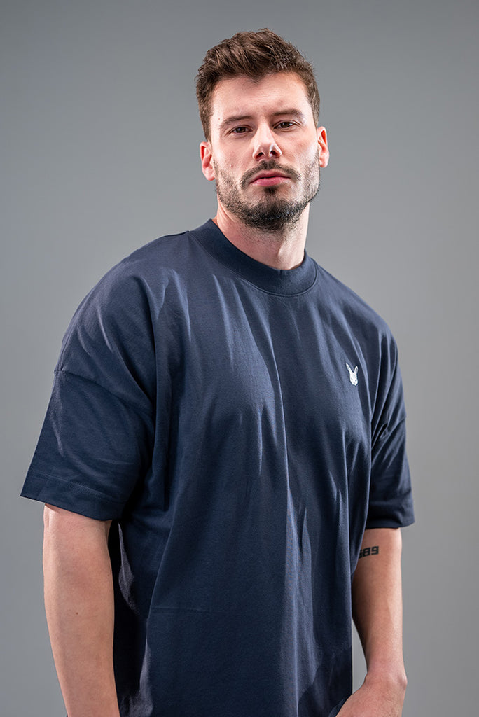 Dirty Rabbit Berlin Oversized Classic Men Shirt India Grey