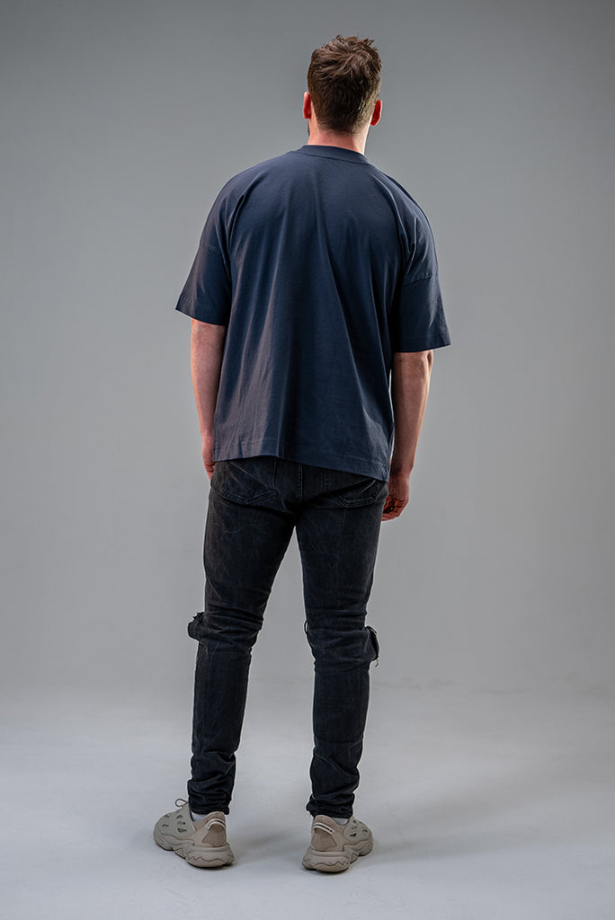 Dirty Rabbit Berlin Oversized Classic Men Shirt India Grey