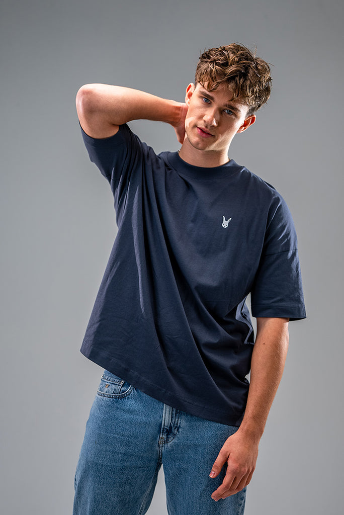 Dirty Rabbit Berlin Oversized Classic Men Shirt India Grey