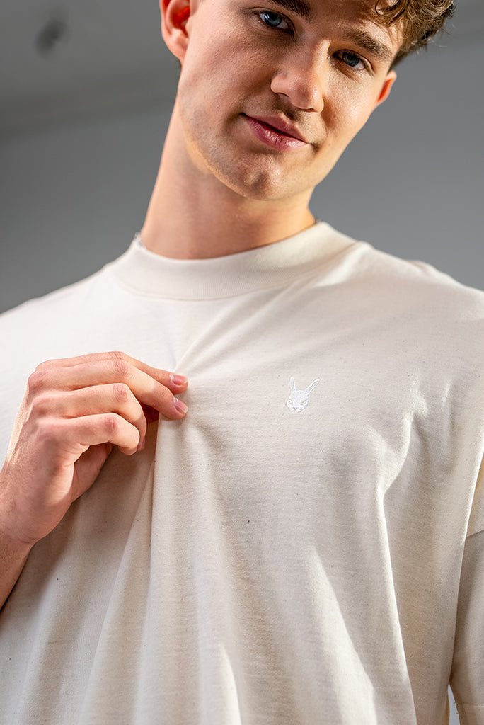 Dirty Rabbit Berlin Oversized Classic Men Shirt Natural Raw