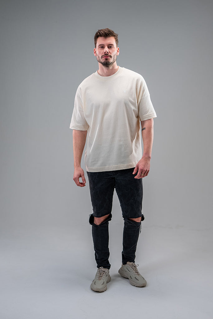 Dirty Rabbit Berlin Oversized Classic Men Shirt Natural Raw