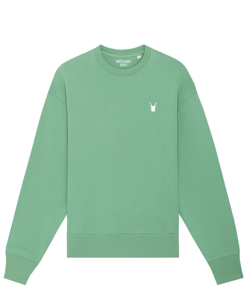 Dirty Rabbit Berlin Oversized Classic Men Sweatshirt Dusty Mint