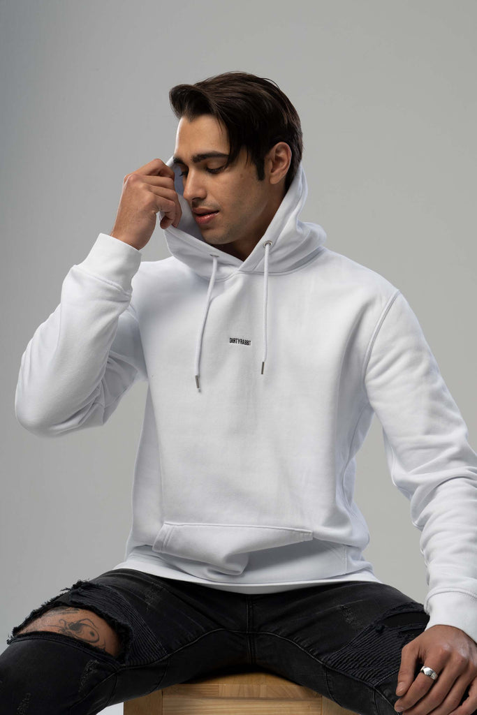 Dirty Rabbit Berlin White Edition Men Hoodie