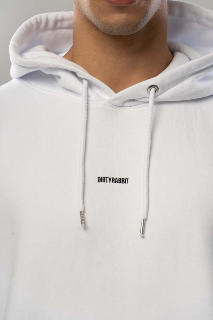 Dirty Rabbit Berlin White Edition Men Hoodie
