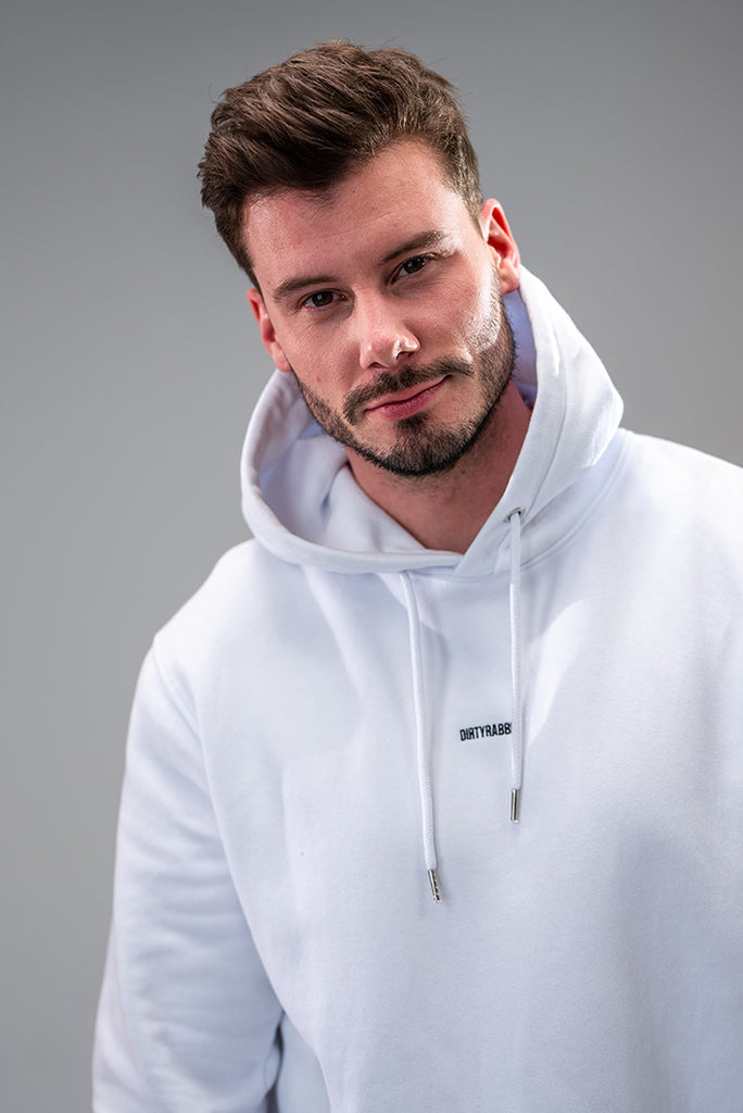 Dirty Rabbit Berlin White Edition Men Hoodie